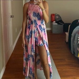 NWT epic threads aloha romper dress
